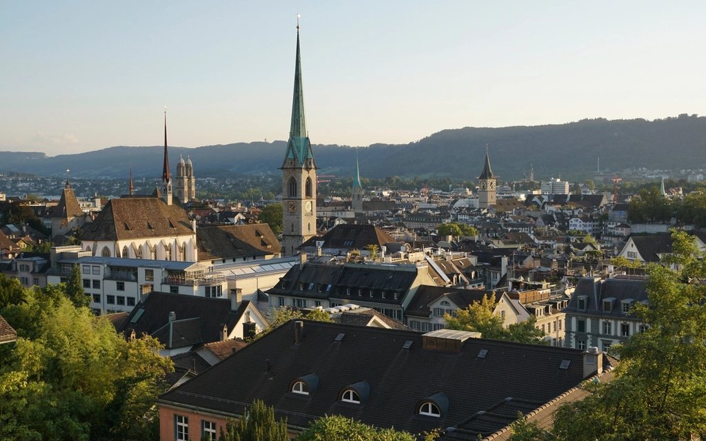 Vue de Zurich